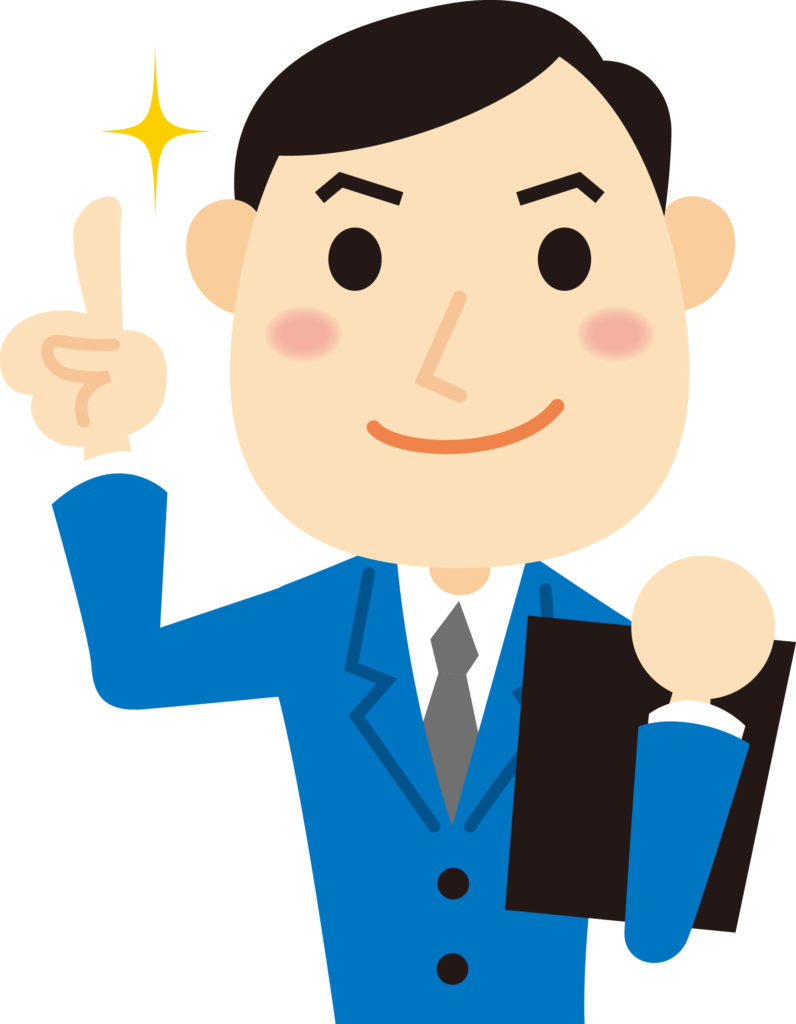 働くことや障害の活かし方についてアドバイスする男性
