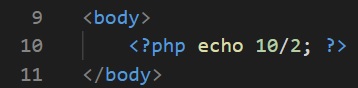 PHP割り算
