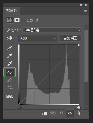 トーンカーブの基本